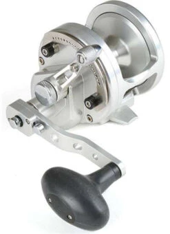 Avet JX 6/3 MC Raptor 2-Speed Lever Drag Casting Reel Left-Hand Silver