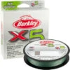 Berkley X5 Braided Line - Low-Vis Green - 40lb - 330yds -Quality Fishing Supplies Store berkley x5 braided line low vis green 40lb 330yds 96282.1651189930.386.513