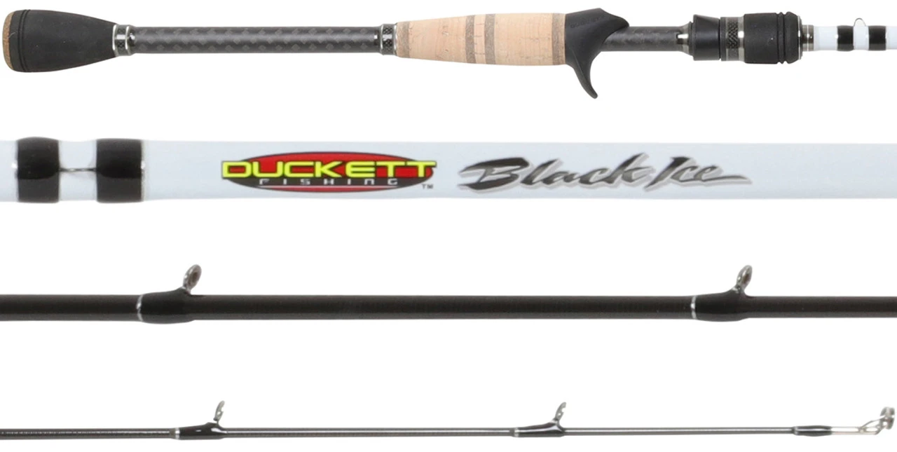 Duckett Fishing Black Ice Casting Rods 3 Duckett Fishing Black Ice Casting Rods
