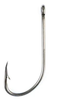 Eagle Claw 084F Plain Shank Offset Hooks