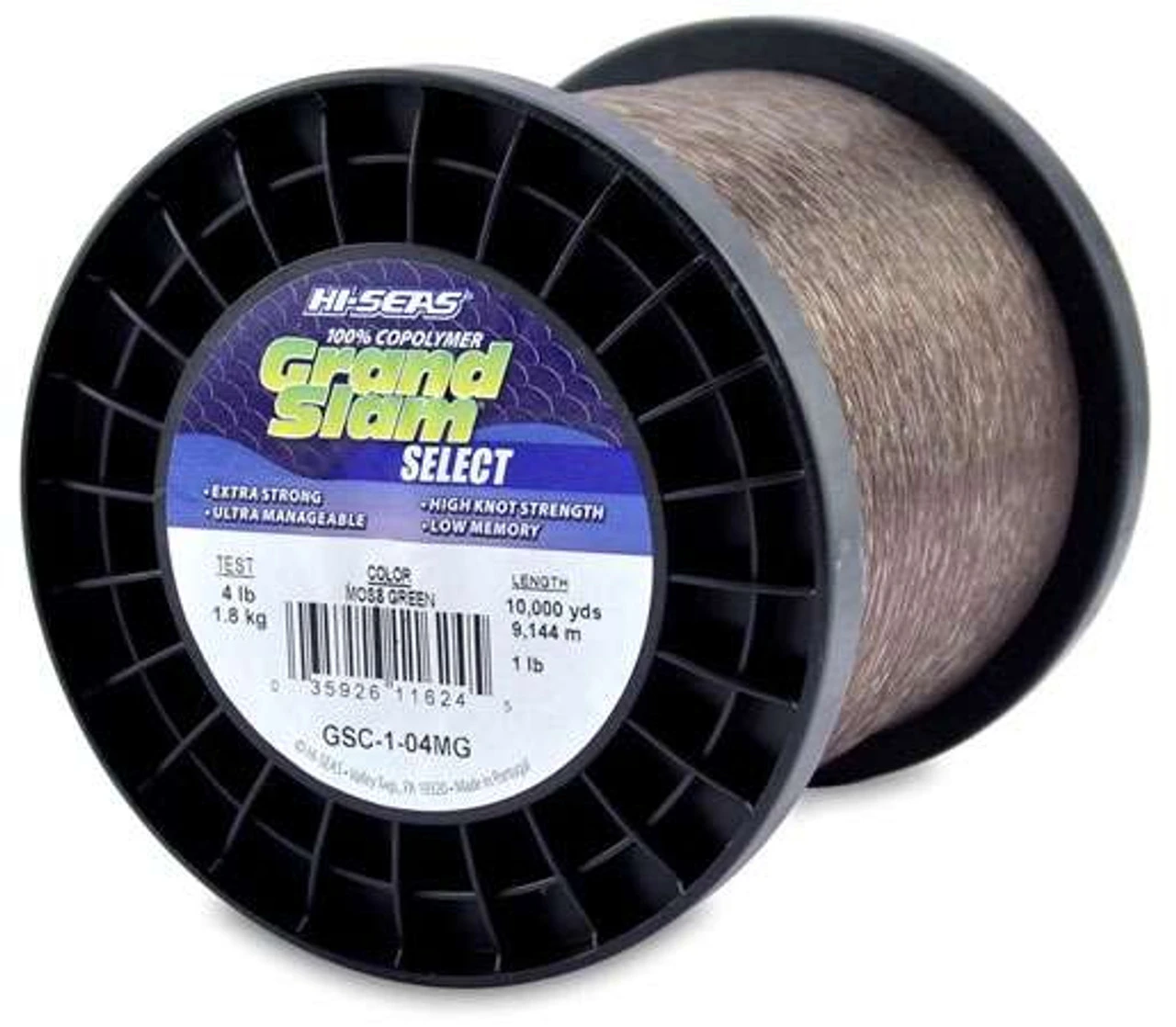 Hi-Seas Grand Slam Select Copolymer Fishing Line Moss Green 5 Hi-Seas Grand Slam Select Copolymer Fishing Line Moss Green - Image 3