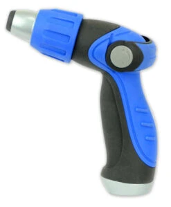 HoseCoil Thumb Lever Nozzle W/ Metal Body & Adjustable Tip