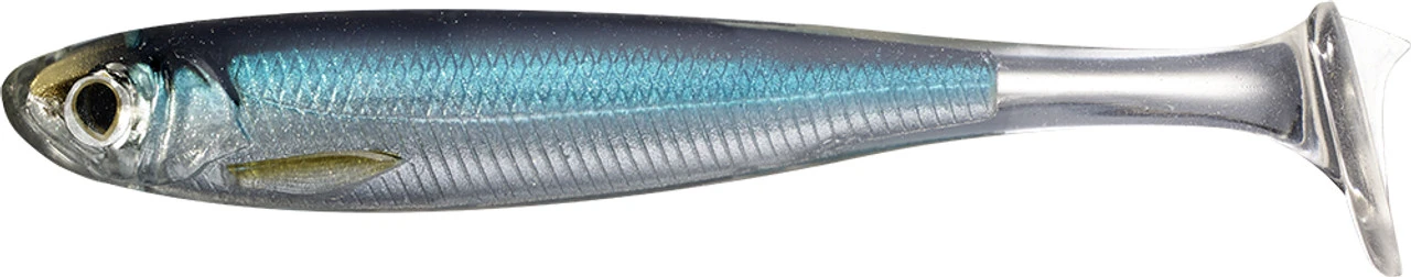 LIVETARGET Slow Roll Shiner - 5in - Silver/Blue 3 LIVETARGET Slow Roll Shiner - 5in - Silver/Blue