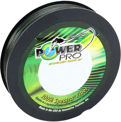Power Pro 20lb 300yds Braided Spectra Fishing Line Moss Green 3 Power Pro 20lb 300yds Braided Spectra Fishing Line Moss Green