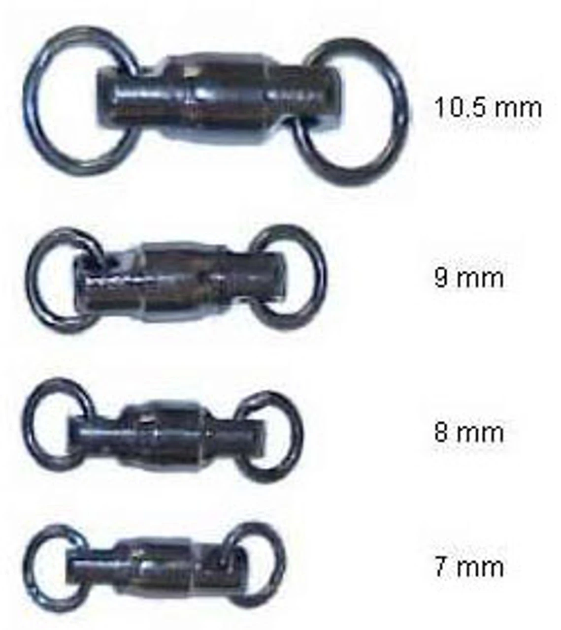 Quick Rig Sea Buoy Pro DWE 640 Aussie BB Swivel 10.5mm Black 4 Pack 4 Quick Rig Sea Buoy Pro DWE 640 Aussie BB Swivel 10.5mm Black 4 Pack - Image 2