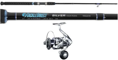 TackleDirect STC5000XGFL/TDSSJ631M Silver Hook Jigging Combo 3 TackleDirect STC5000XGFL/TDSSJ631M Silver Hook Jigging Combo